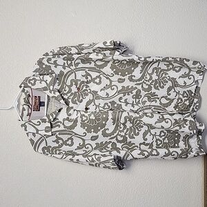 Quicksilver mens vintage Hawaiian Shirt, Size XXL